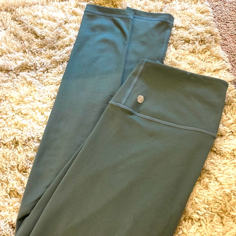 Zella Leggings Olive Green Size S